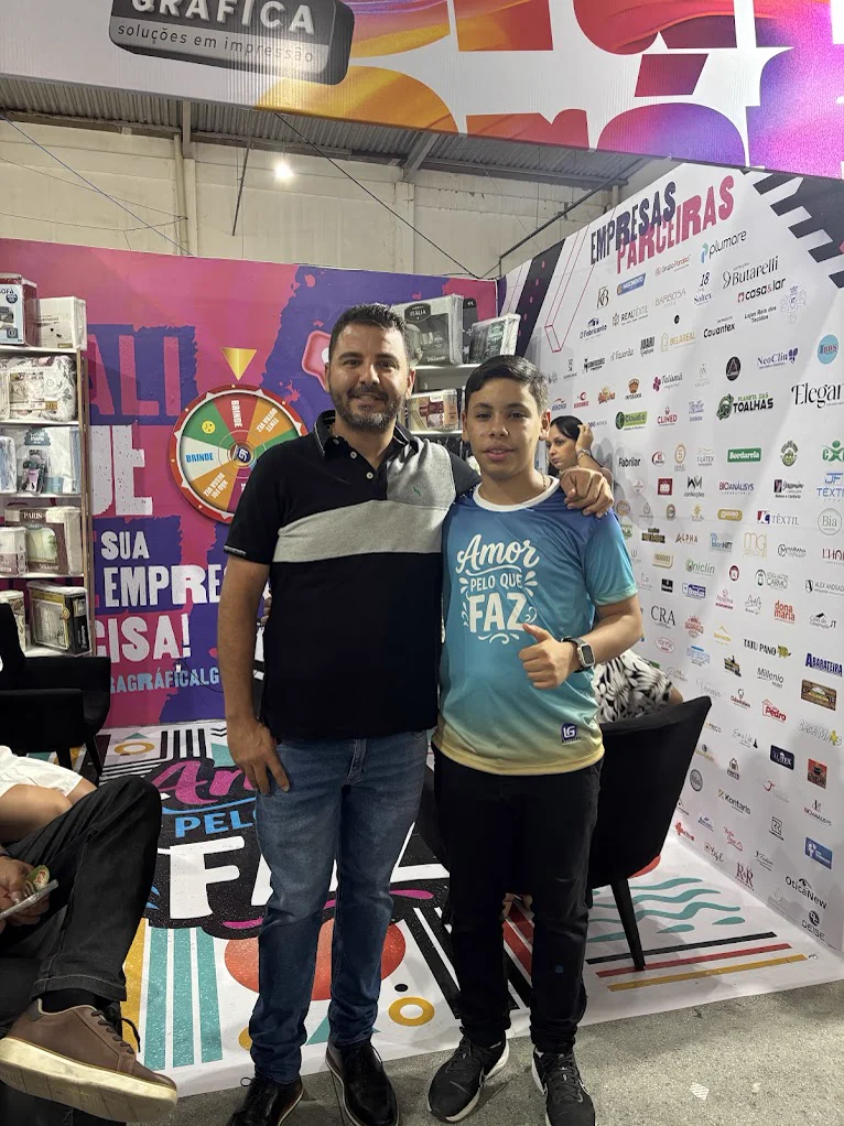LG Gráfica em evento do setor